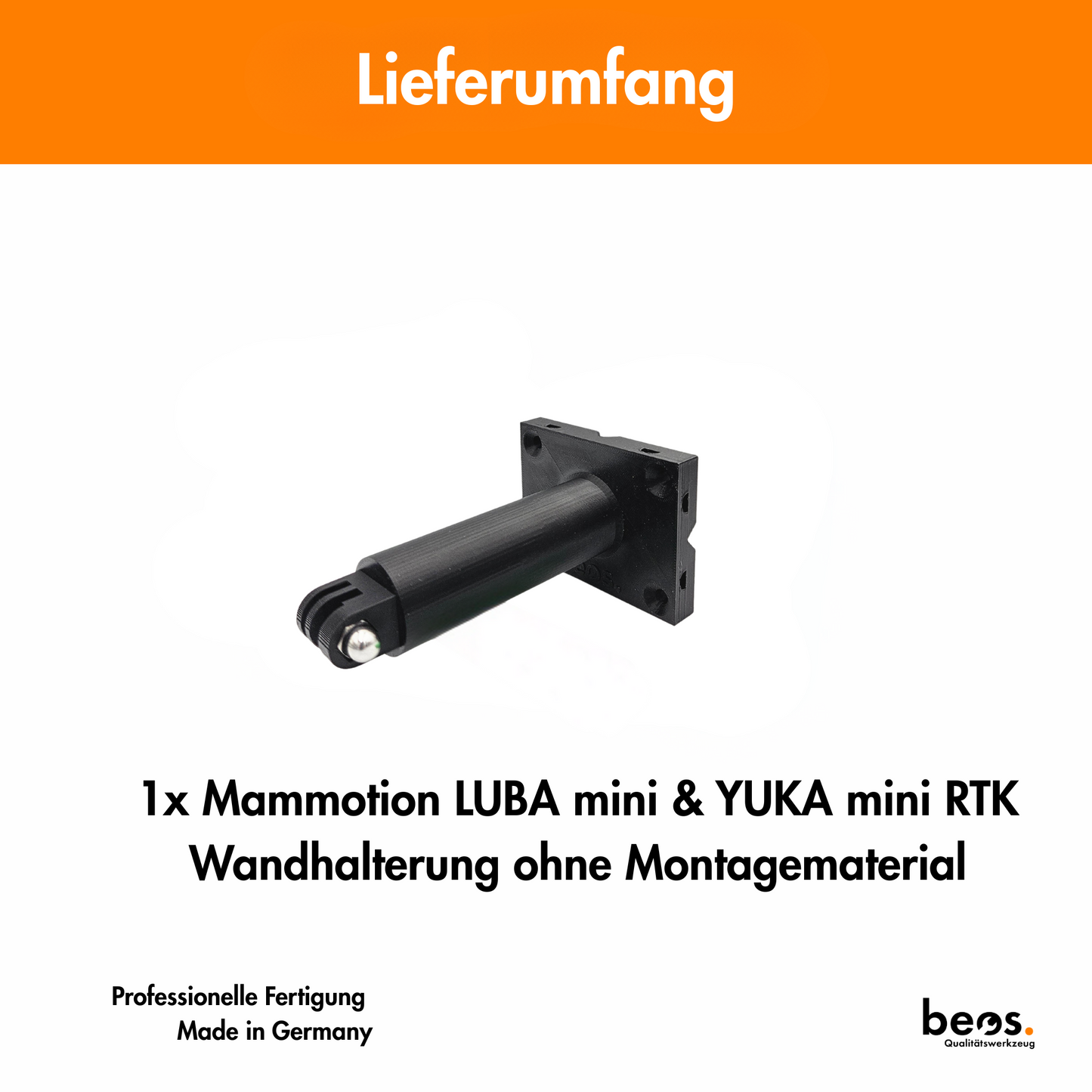 beos® Wandhalterung für Mammotion mini RTK-Antenne