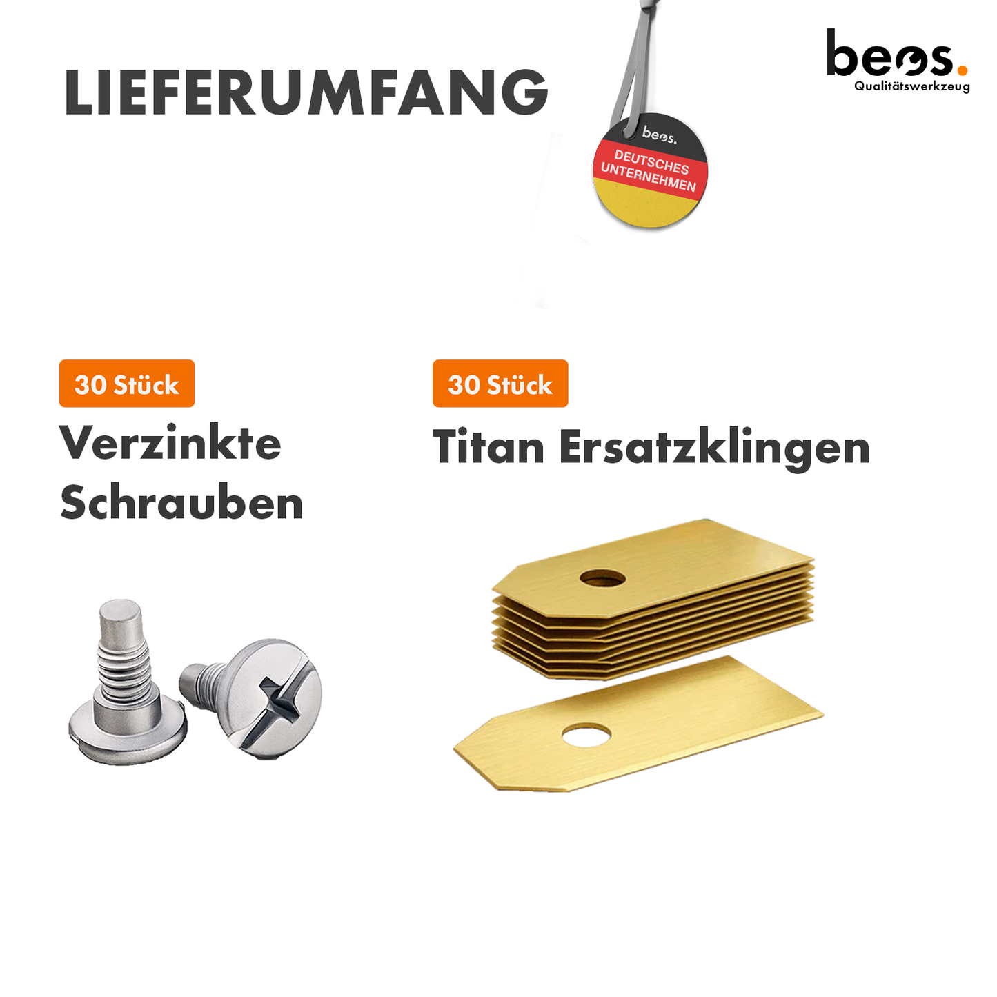 beos® 30x Titan Ersatzmesser