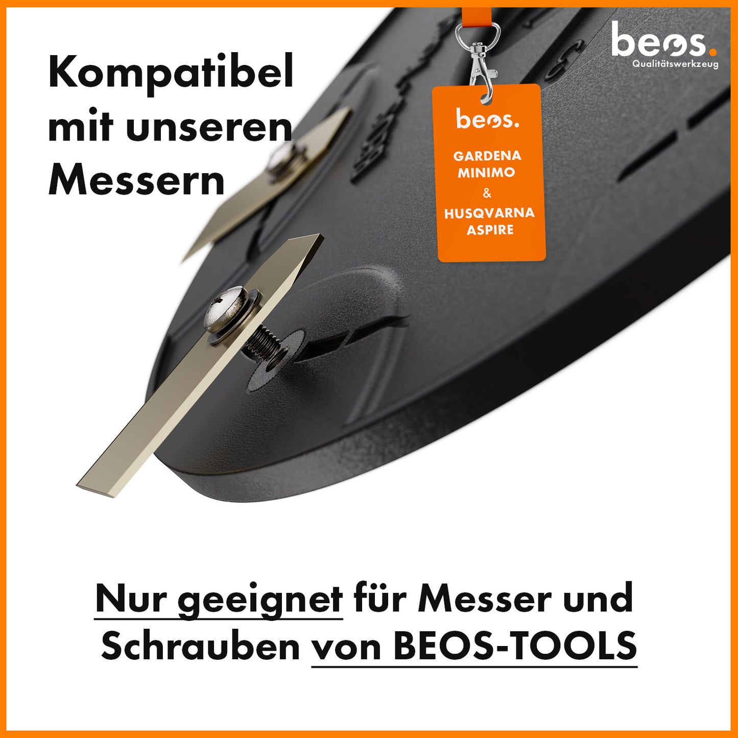 beos® PREMIUM Messerteller für 6x Klingen - Gardena Sileno Minimo & Husqvarna Automower Aspire - beos-tools