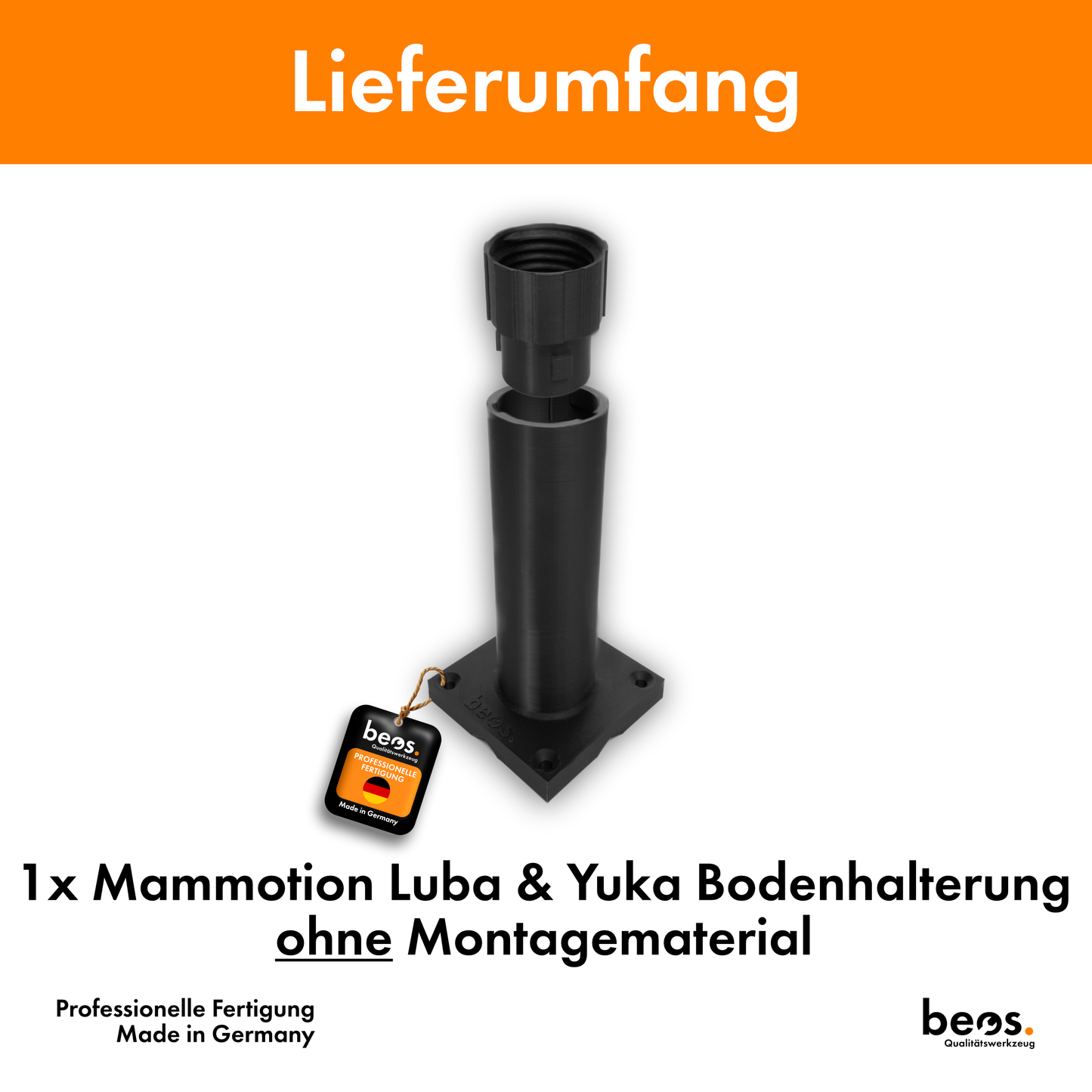 beos® Bodenhalterung für RTK-Antennen