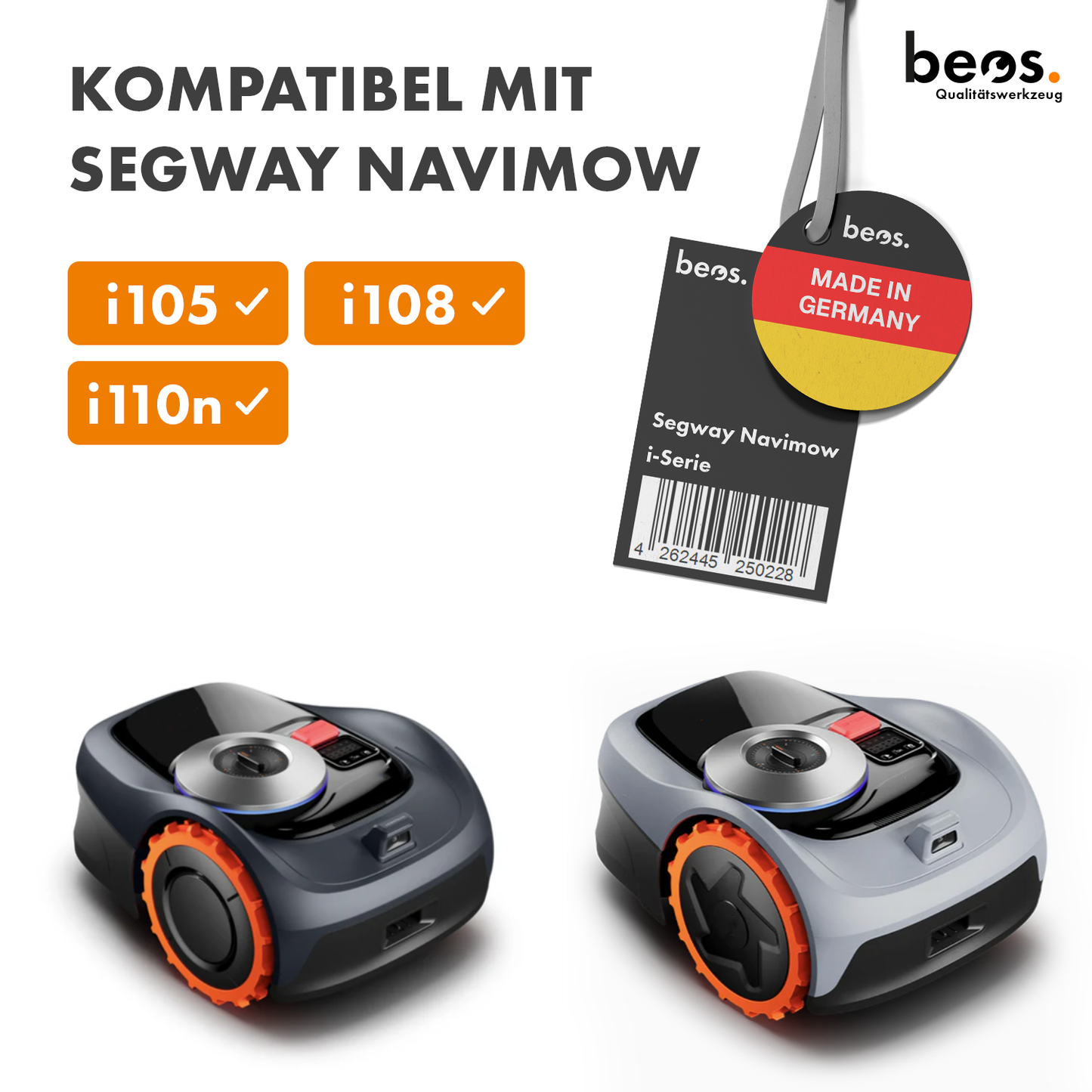 beos® plateau à couteaux pour 6x lames - Segway Navimow i-Serie