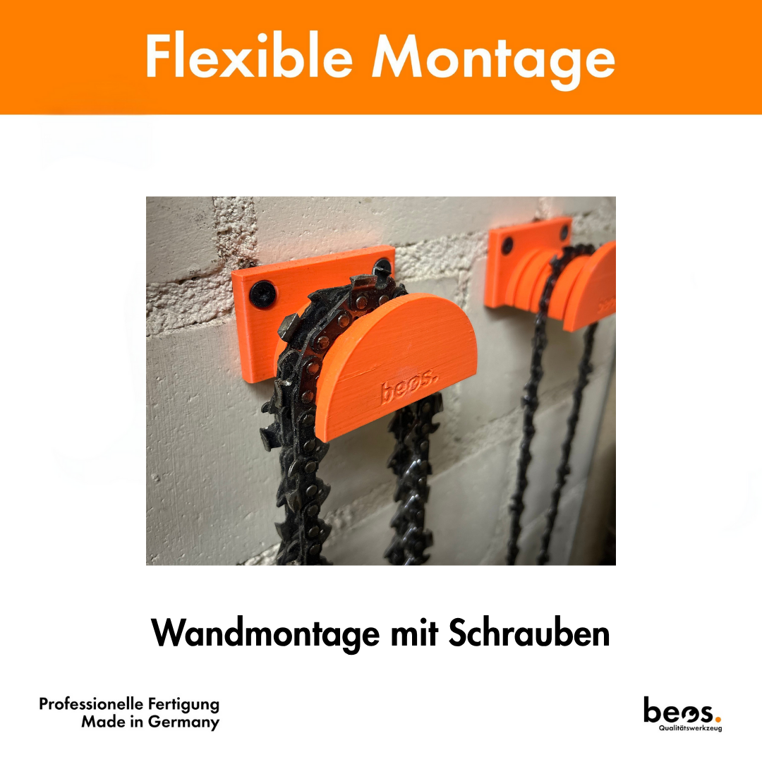 beos® 2x Wandhalterungen Sägeketten