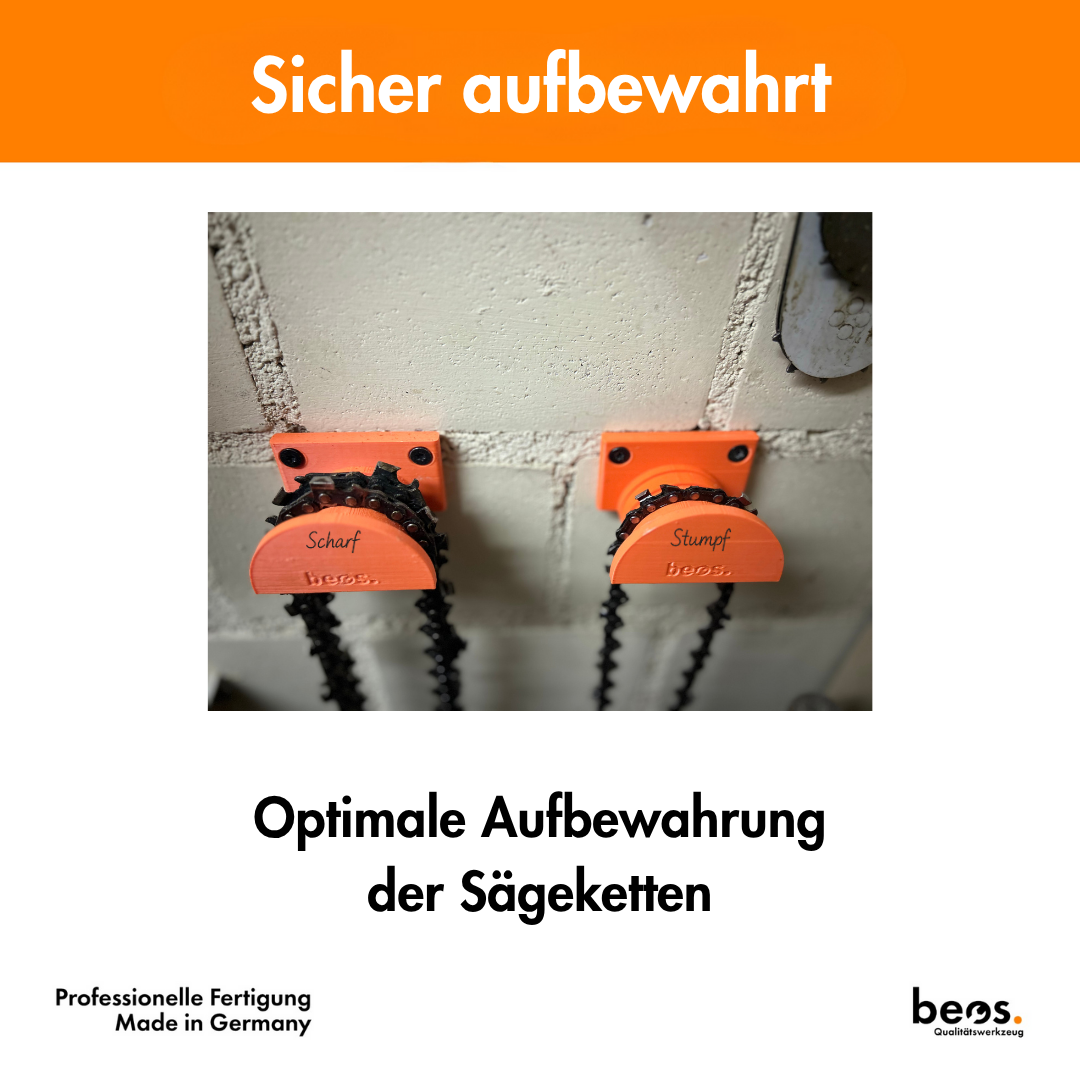 beos® 2x Wandhalterungen Sägeketten