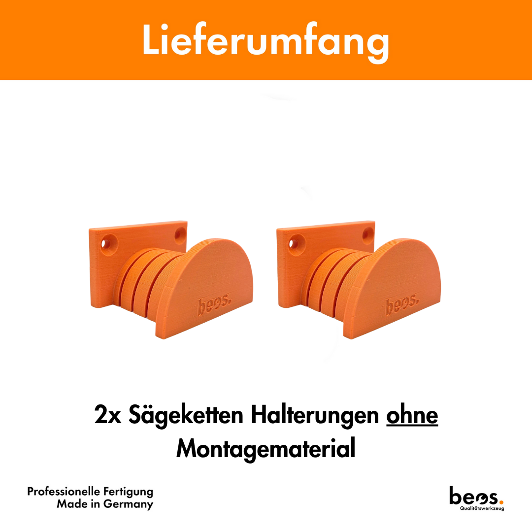 beos® 2x Wandhalterungen Sägeketten