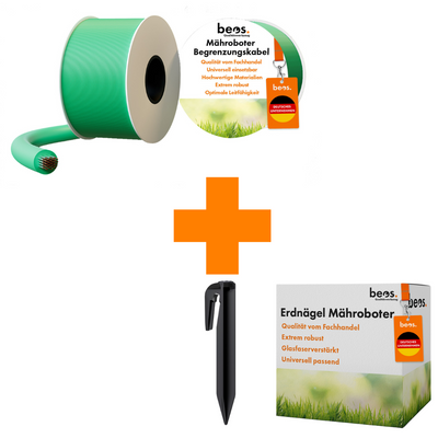 Sparpaket Begrenzungsdraht & Erdnägel