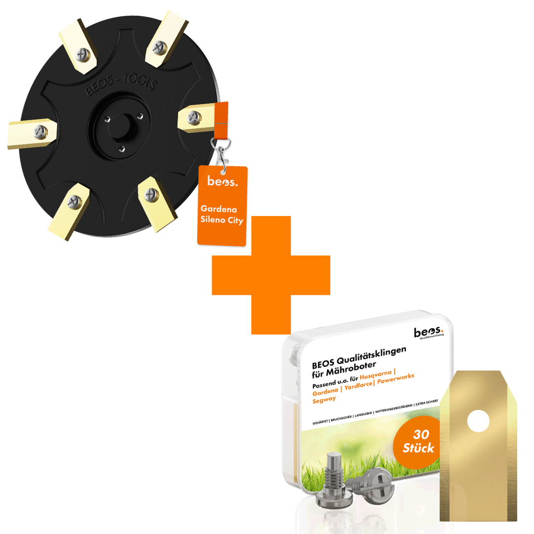 Bundle Gardena Sileno City & lame de rechange Gardena