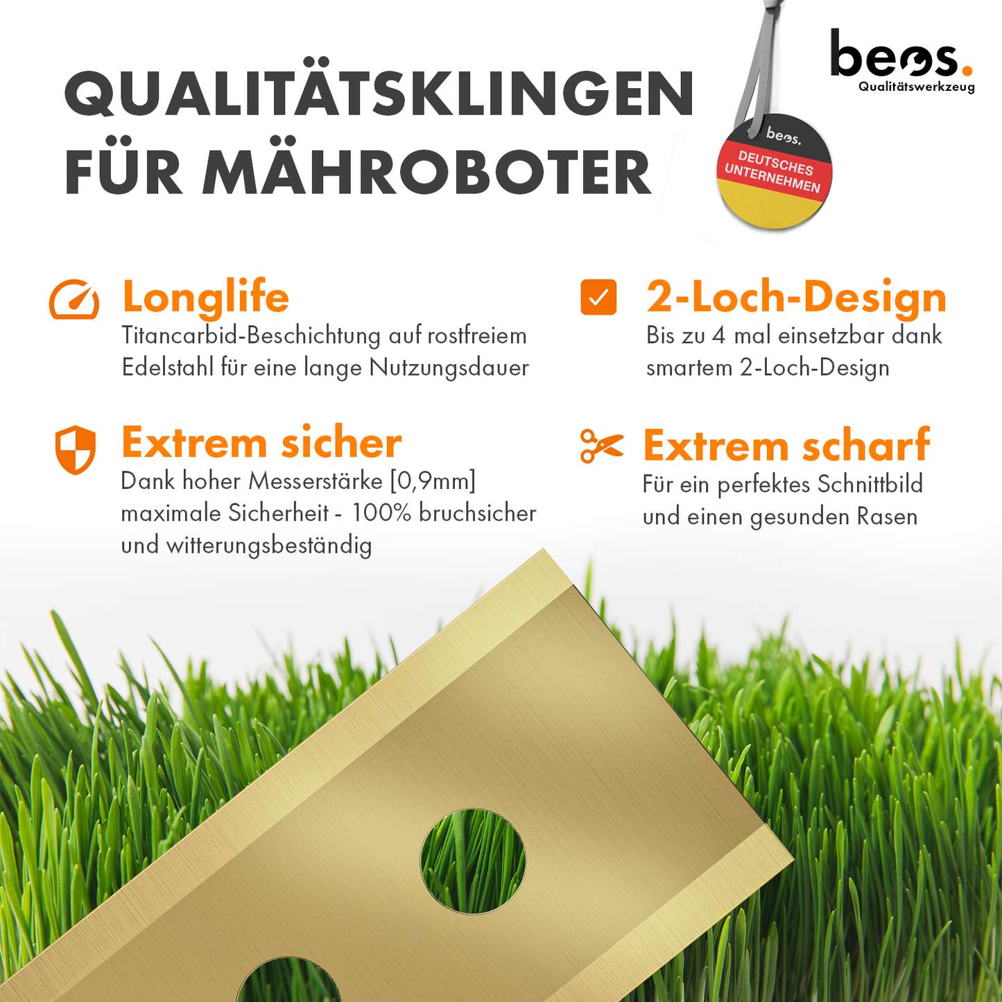beos® 36x Titan Ersatzmesser