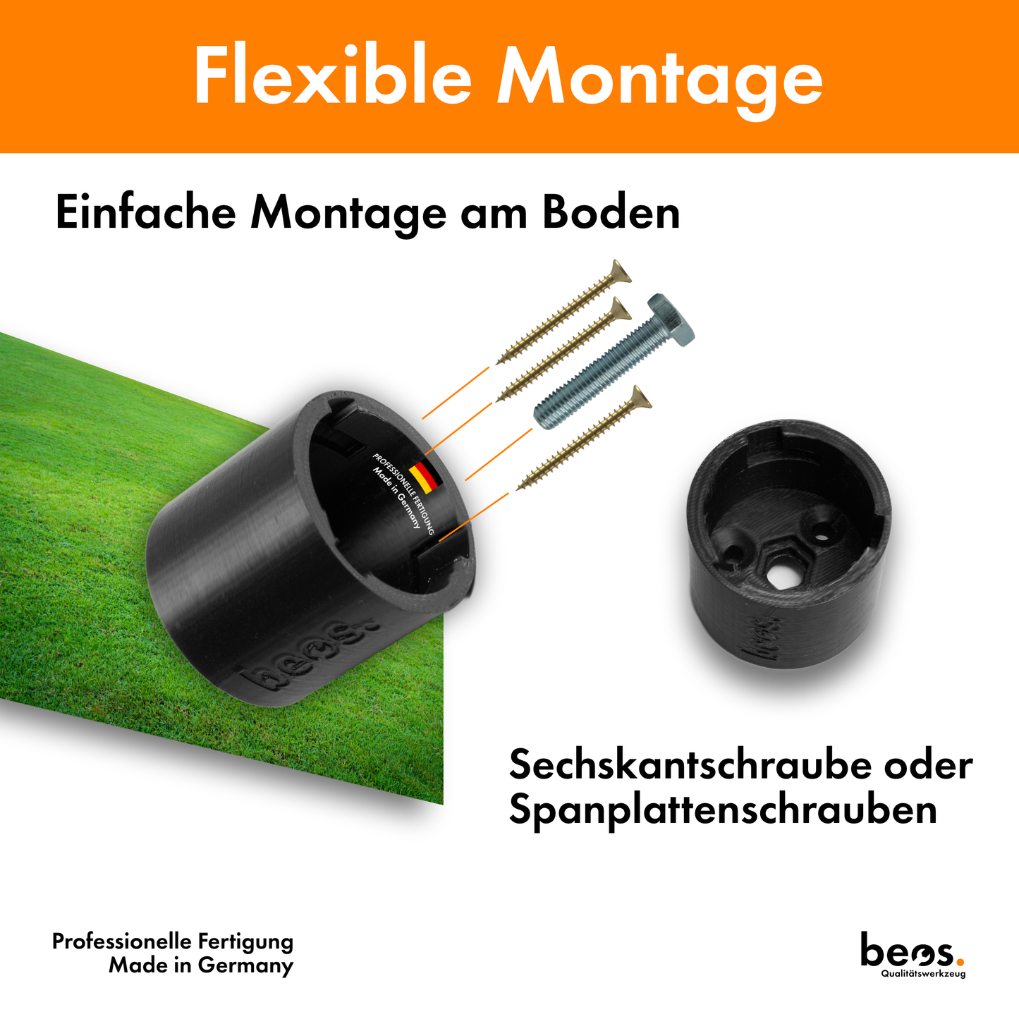 beos® Bodenhalterung für Beacon Antenne