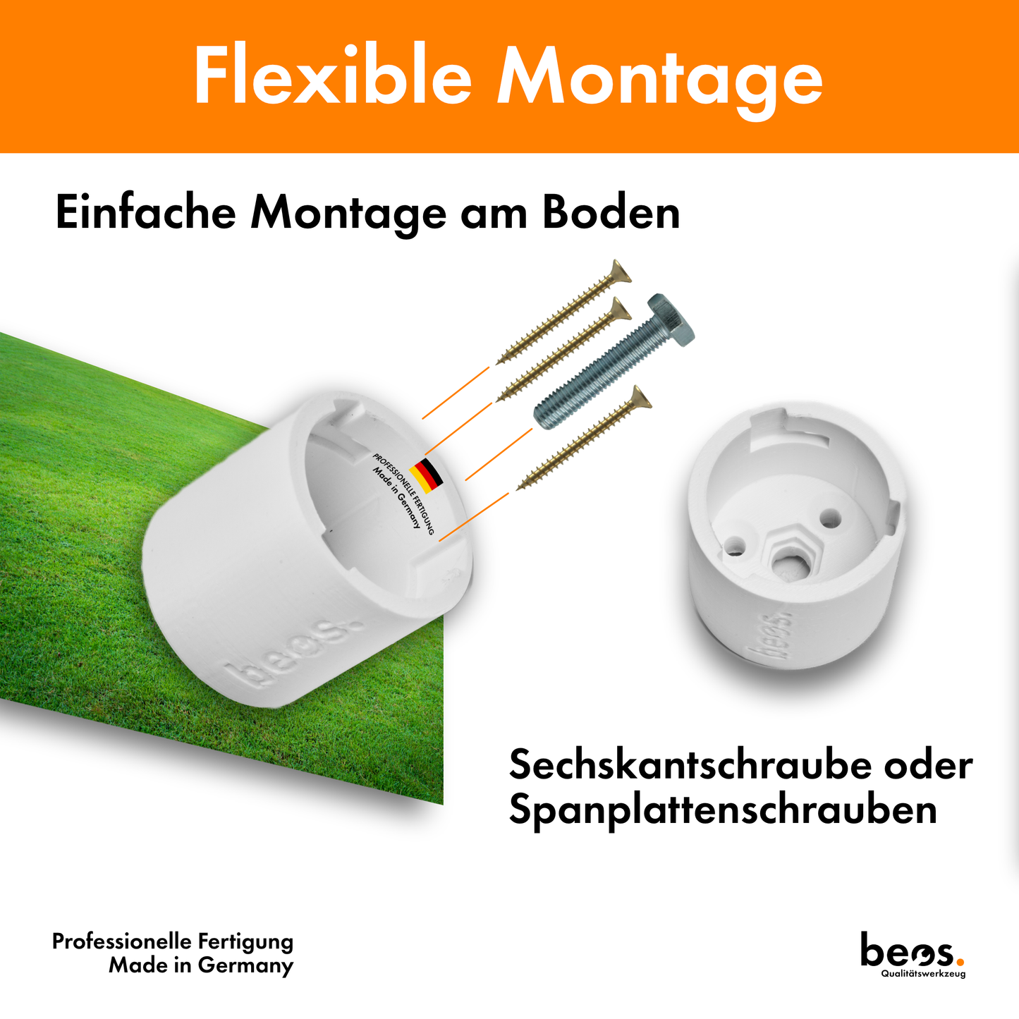 beos® Bodenhalterung für Beacon Antenne