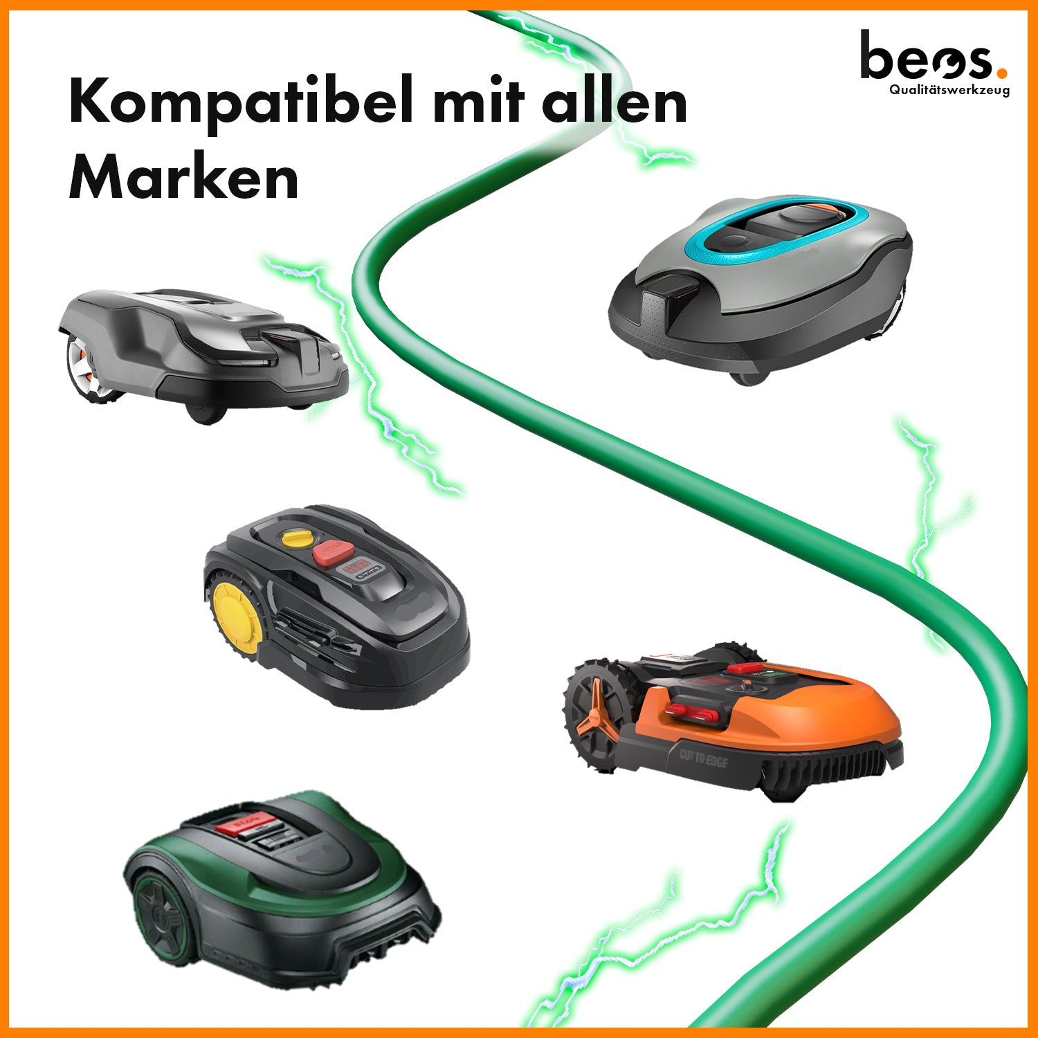 beos® PREMIUM Begrenzungskabel für Mähroboter - beos-tools