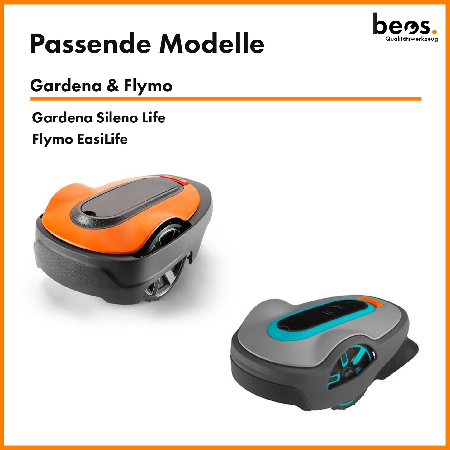 beos® PREMIUM Messerteller für 6x Klingen  - Gardena Sileno Life | Flymo EasiLife