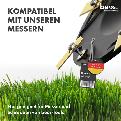 2x beos® Messerteller für 6x Klingen