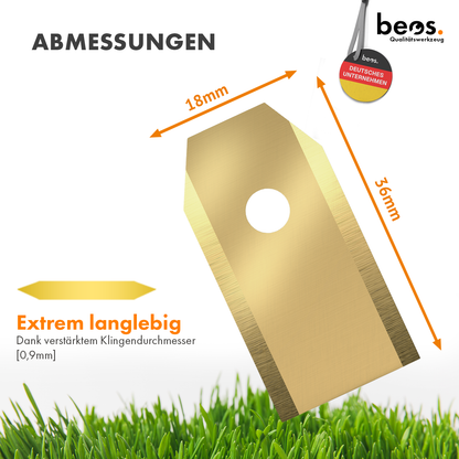 beos® 30x titanium replacement blade