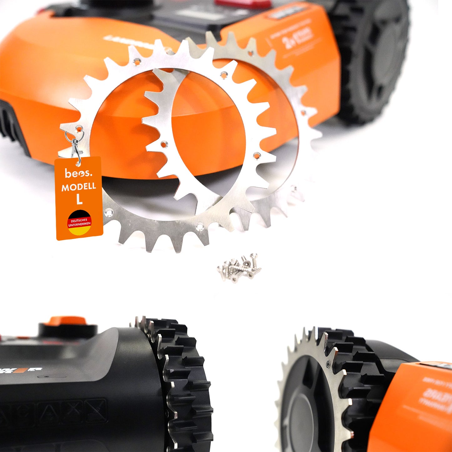 beos® Crampons en acier inoxydable