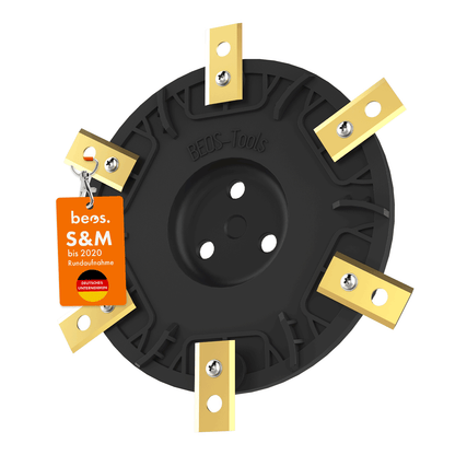 beos® knife plate for 6x blades- Worx Landroid S&M (up to 2020), LandXcape, Kress & Einhell