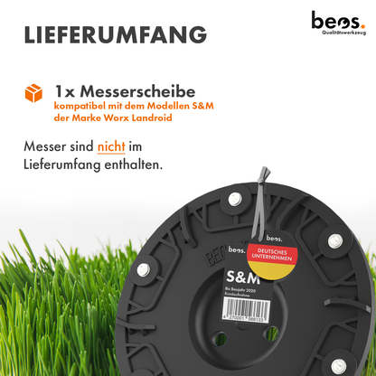 beos® plateau de coupe pour 6x lames