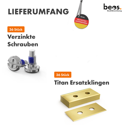 beos® 36x Titan Ersatzmesser