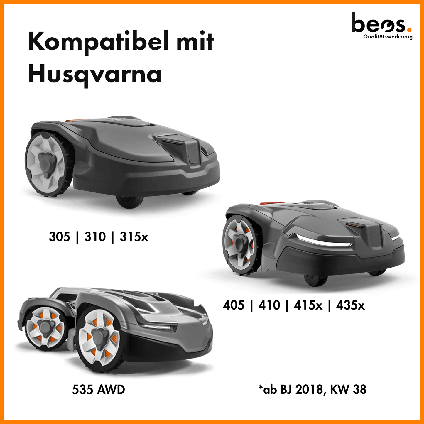 beos® plateau à couteaux pour 7x lames - Husqvarna