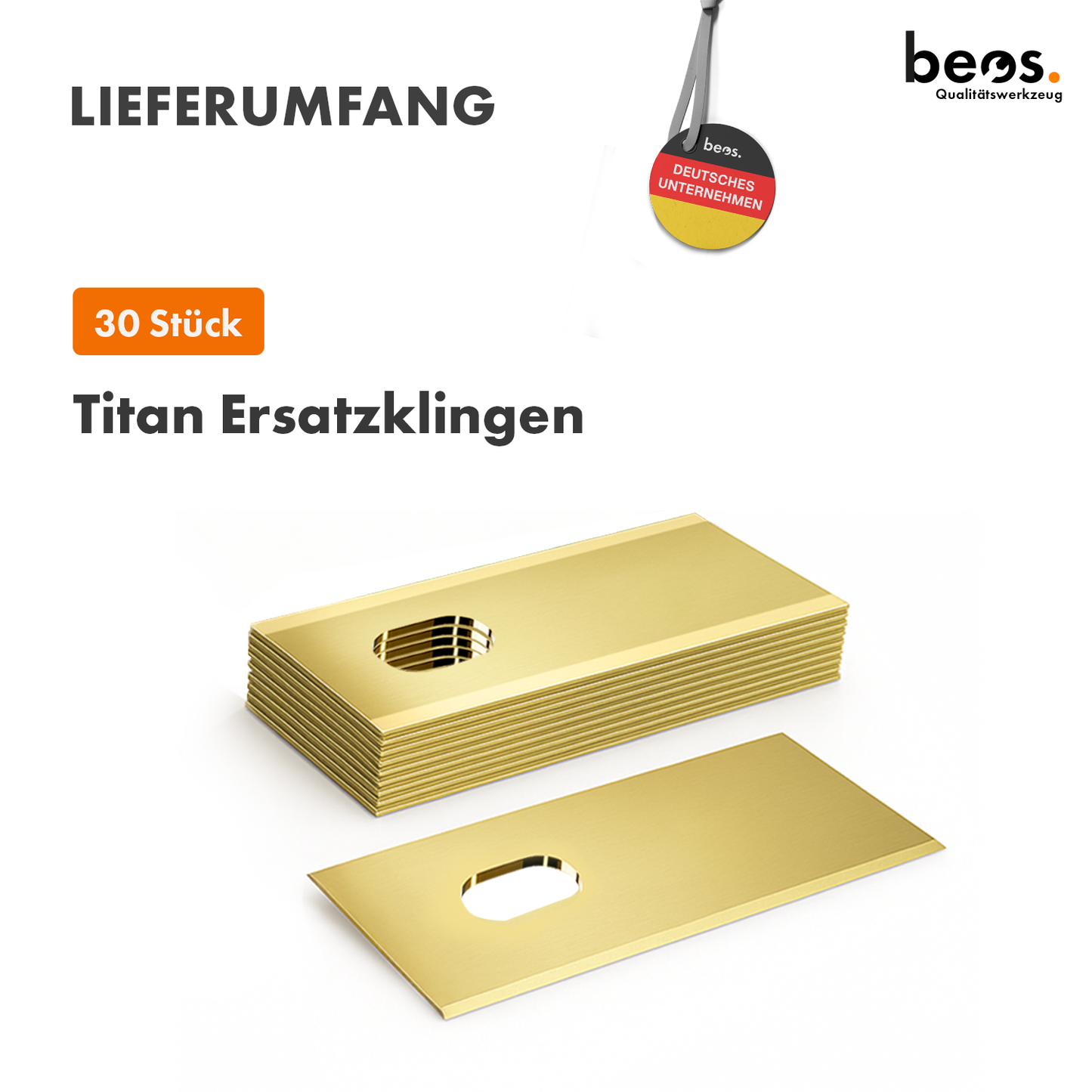 beos® 30x titanium replacement blade