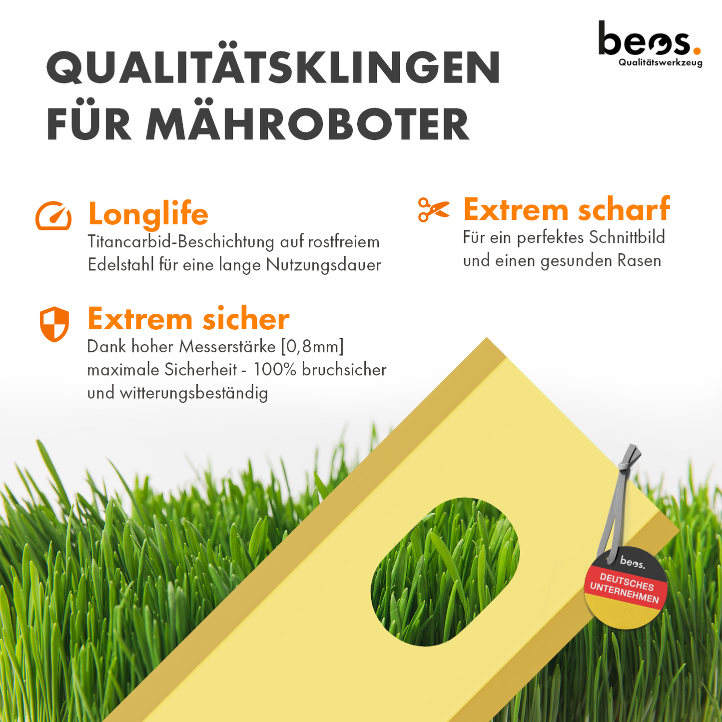 beos® 30x titanium replacement blade