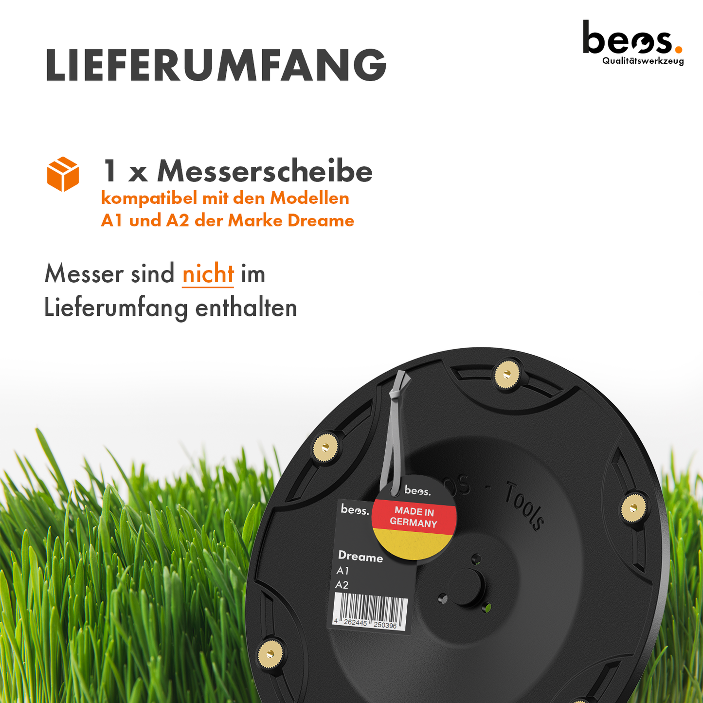 beos® Messerteller für 6x Klingen