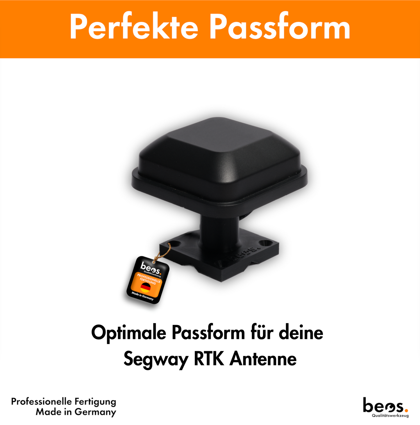 beos® Bodenhalterung für Segway Navimow RTK-Antenne