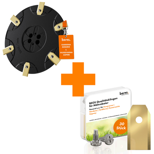 Sparpaket Gardena Sileno Minimo Messerteller & Ersatzmesser Gardena