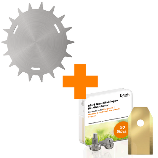 Sparpaket Navimow Spikes H-Serie & Ersatzmesser Segway