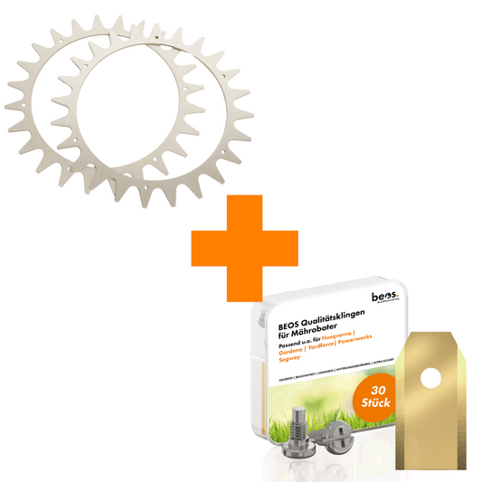 Sparpaket Navimow Spikes i-Serie & Ersatzmesser Segway