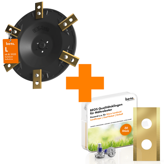 Sparpaket Worx Spikes L & Ersatzmesser Worx