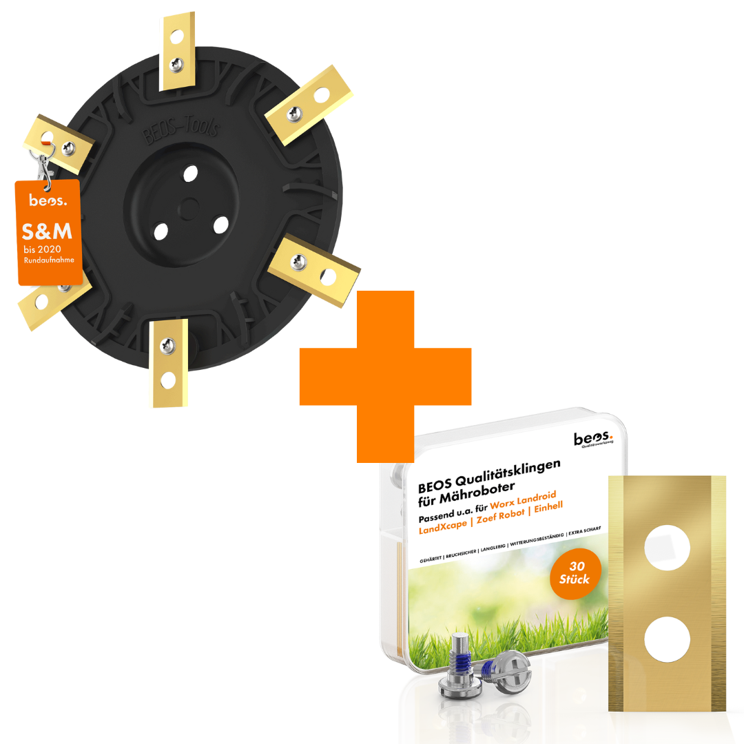 Sparpaket Worx Landroid S&M Messerteller (bis 2020) & Ersatzmesser Worx