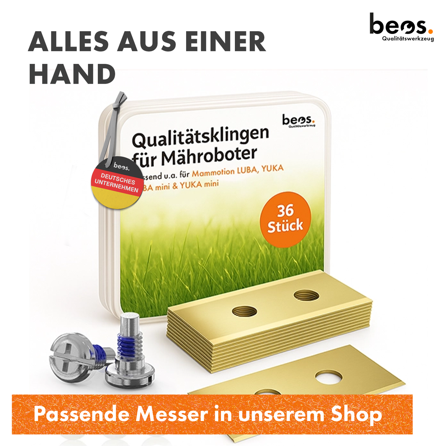 beos® 2x Messerteller für 8x Klingen
