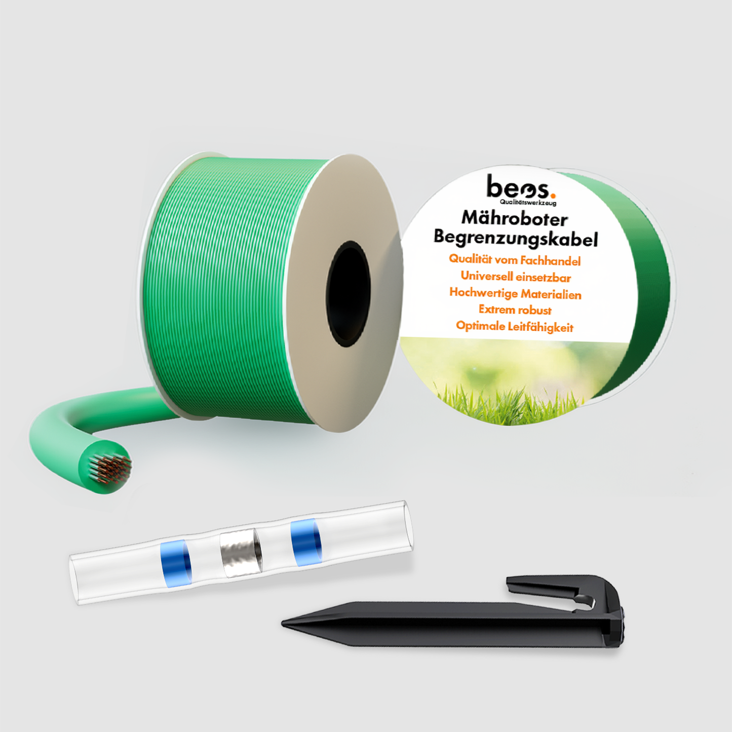 Starterpaket für Mährobter mit Begrenzungskabel