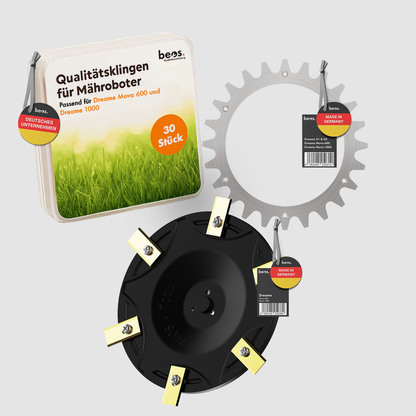 Supersparpaket Messerteller + Ersatzmesser + Spikes