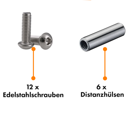 Set of replacement screws for Navimow H-series spikes