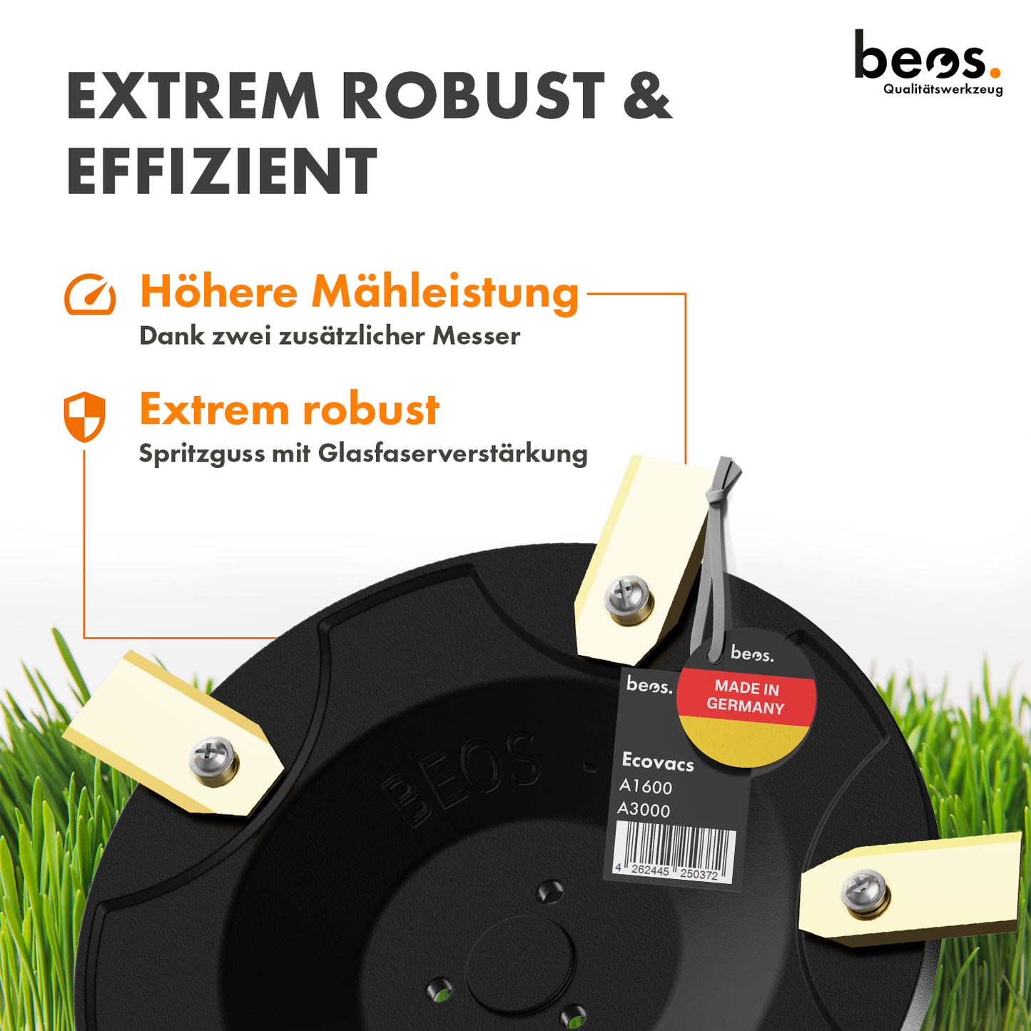 beos® 2x blade plates for 5x blades