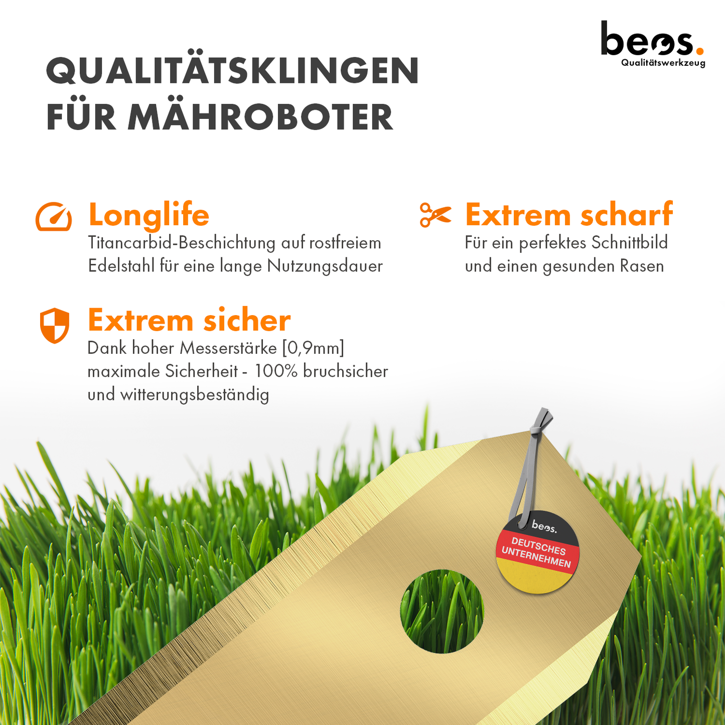 beos® 30x titanium replacement blade