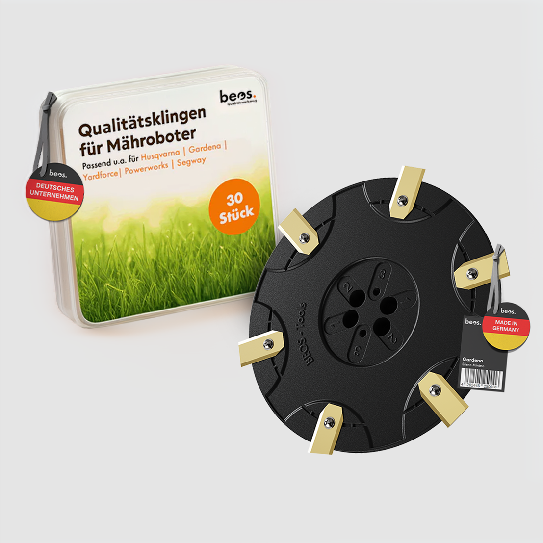 Sparpaket Messerteller + Ersatzmesser