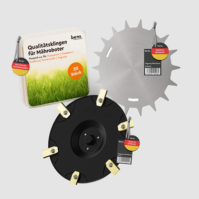 Sparpaket Messerteller + Ersatzmesser + Spikes