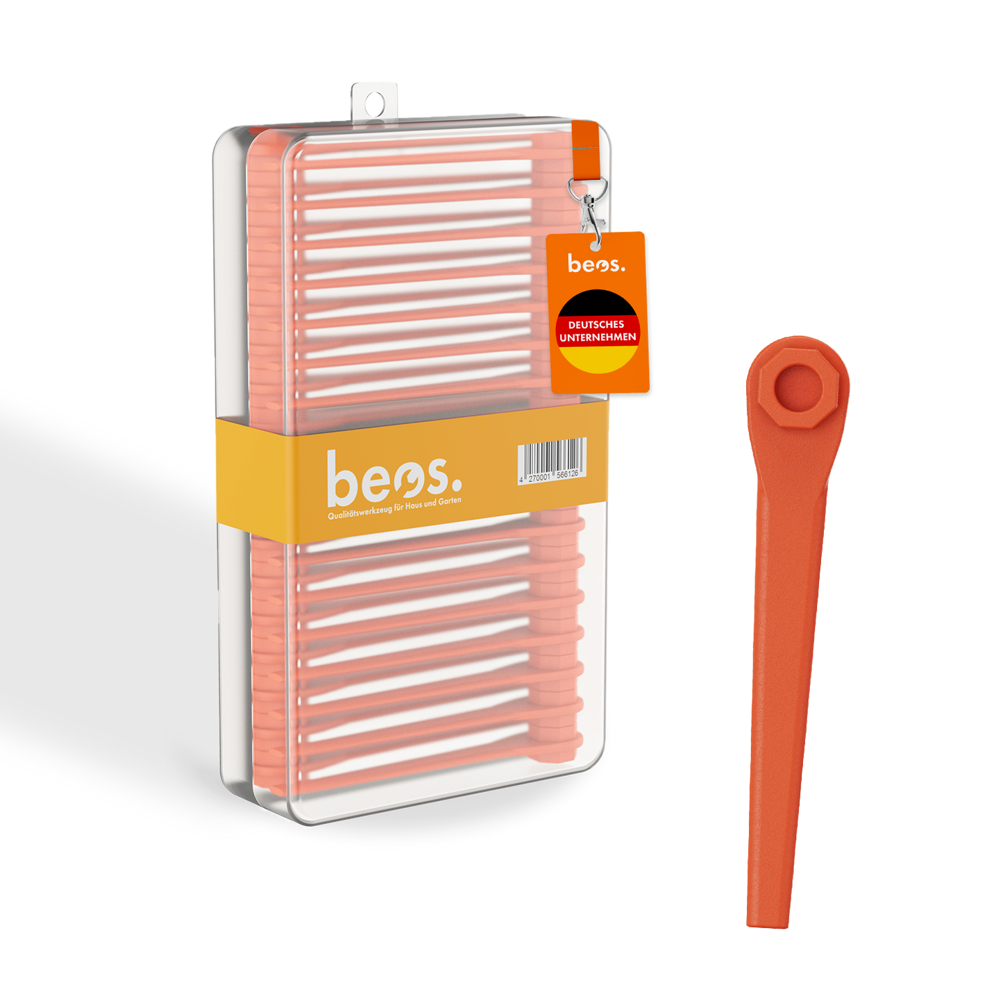 beos® 100x Rasentrimmer Ersatzmesser für Gardena