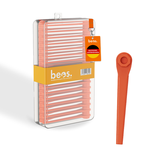beos® 100x Rasentrimmer Ersatzmesser für Gardena