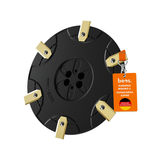 beos® tuning blade plate for 6x blades - Gardena Sileno Minimo, Husqvarna Automower Aspire