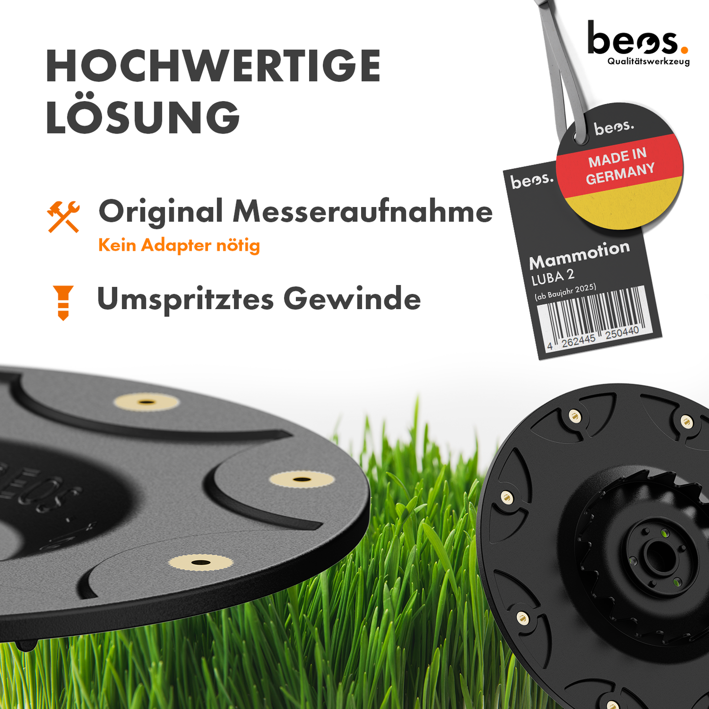 beos® 2x Messerteller für 8x Klingen