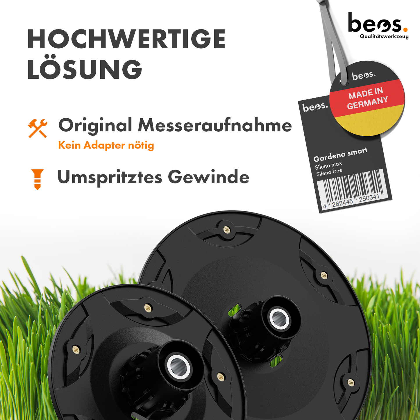 beos® 2x blade plates for 6x and 5x blades