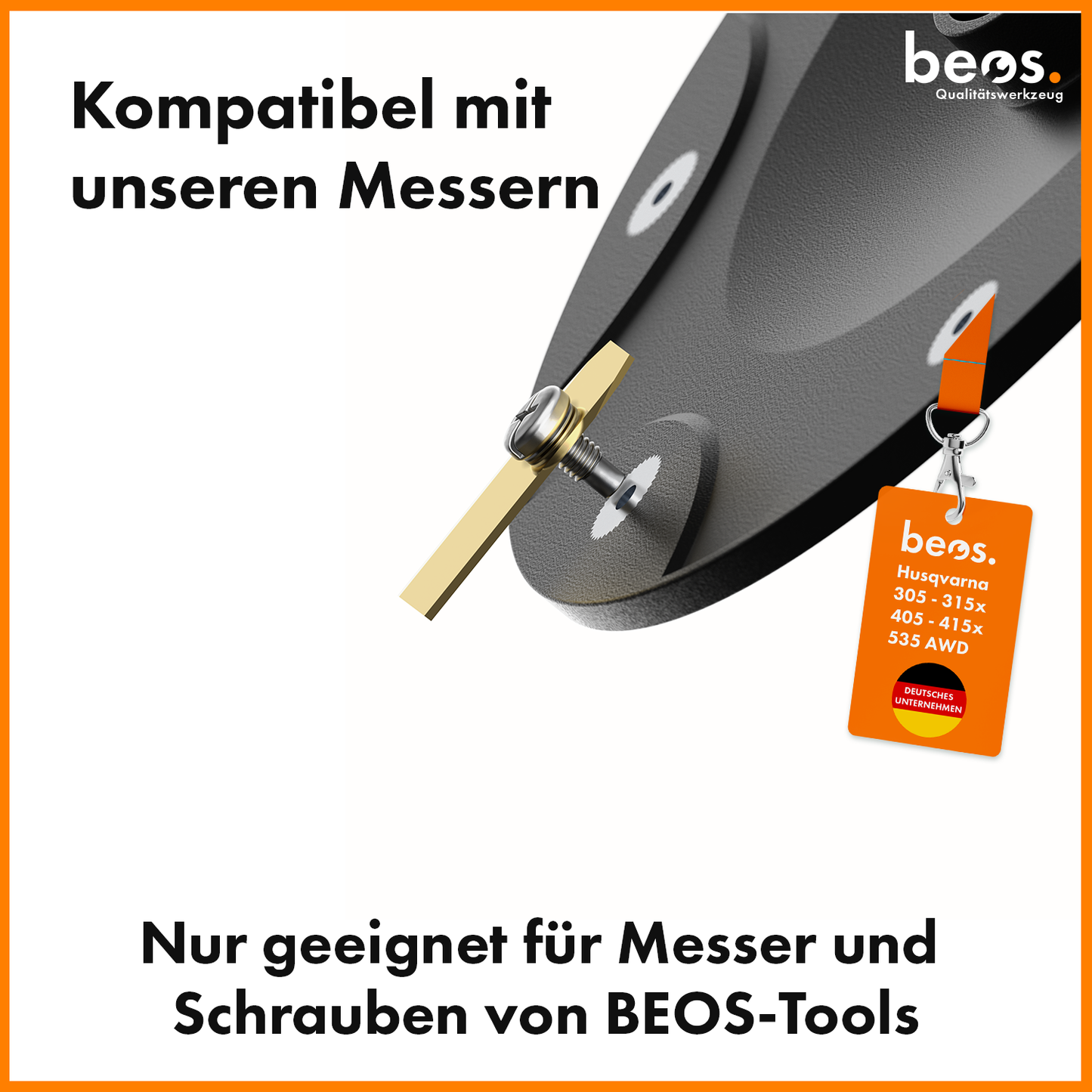 beos® PREMIUM Messerteller für 7x Klingen - Husqvarna