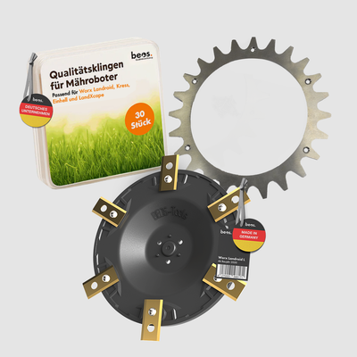 Sparpaket Messerteller + Ersatzmesser + Spikes