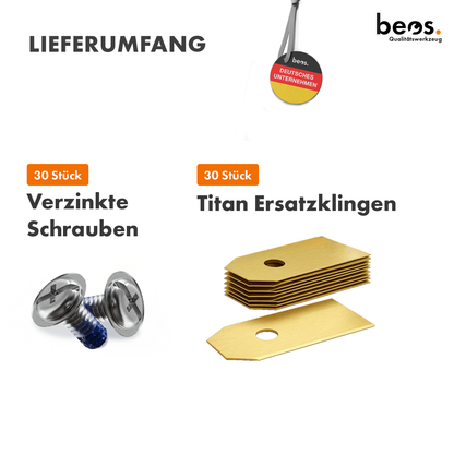 beos® 30x titanium replacement blade