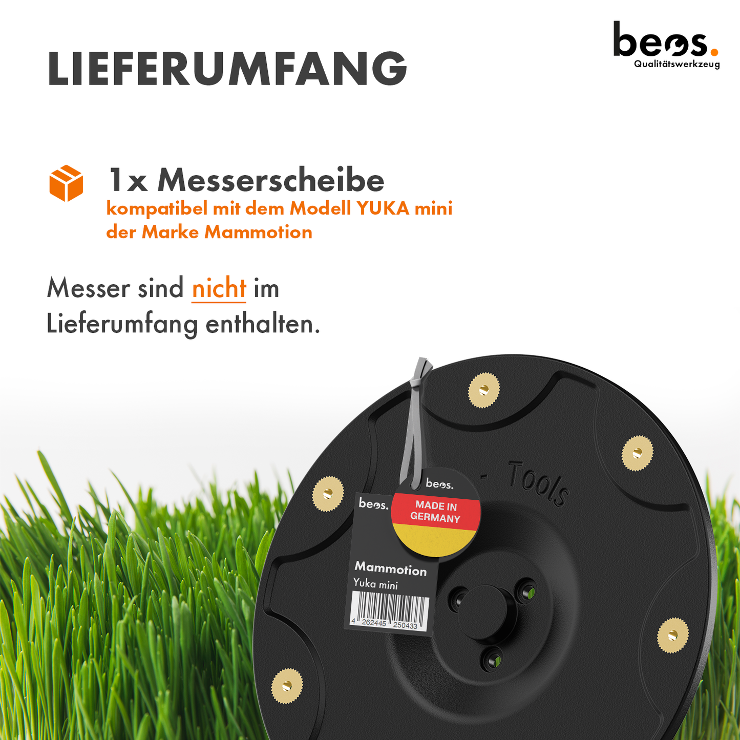 beos® Messerteller für 7x Klingen