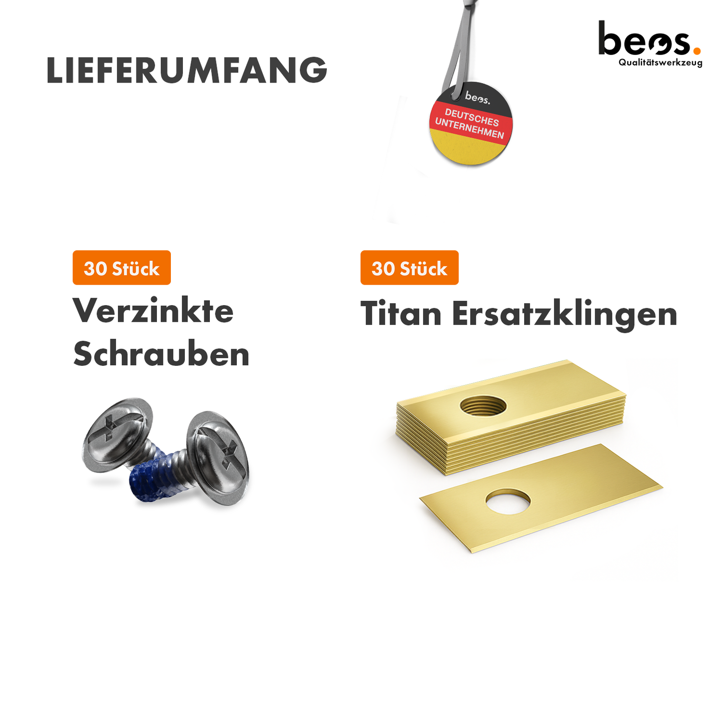 beos® 30x Titan Ersatzmesser