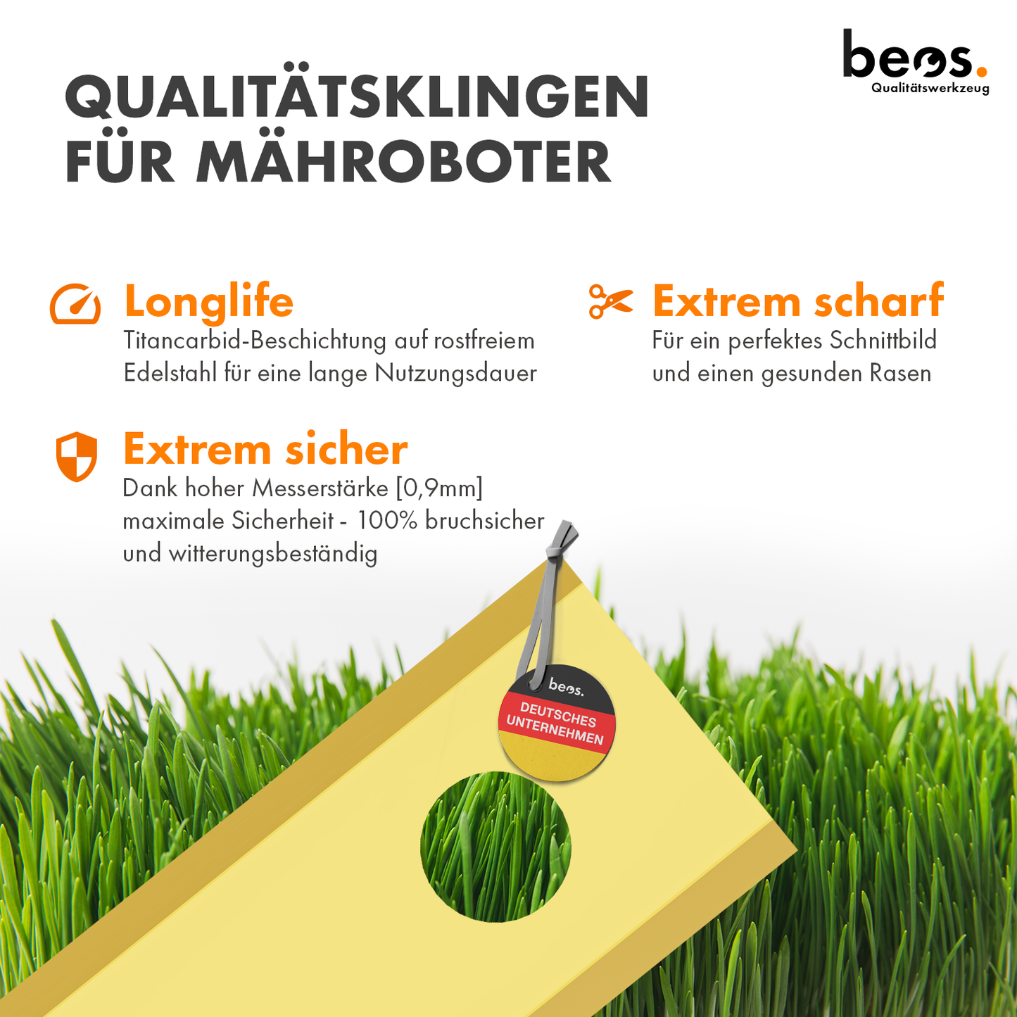 beos® 30x titanium replacement blade